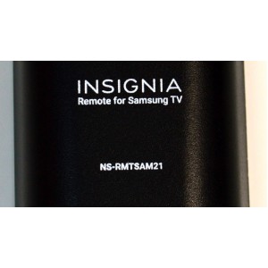 CONTROL REMOTO ORIGINAL INSIGNIA PARA TELEVISORES SAMSUNG / NUMERO DE PARTE NS-RMTSAM21 / 21H02K / S3F80PBXAH-C0CB / SRC-5006 / URC4810 / URC4910