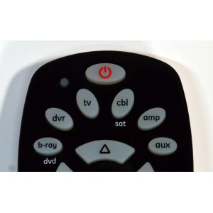 CONTROL REMOTO ORIGINAL GE / NUMERO DE PARTE 24922 / 34459 / 25008 / 24922 CL5 7252 / PUEDE CONTROLAR MULTIPLES DISPOSITIVOS DE AUDIO Y VIDEO COMO TV / BLU-RAY/DVD / DVR / RECEPTORES DE CABLE/SATELITE / BARRAS DE SONIDO / REPRODUTORES MULTIMEDIA