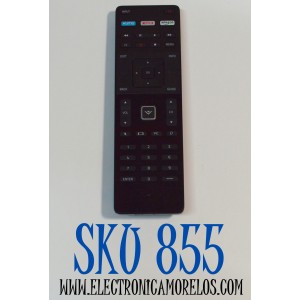 CONTROL REMOTO ORIGINAL PARA SMART TV VIZIO / NUMERO DE PARTE XRT122 / 098003061083 / MODELO E70-CE / 65X-C2 / E65-C3 / E60-C3 / E55-C2 / E40-C2 / E40X-C2 / E32-C1 / E32H-C1 / E48-C2 / E50-C1 / D40-D1 / D55U-D1 / D39F-D0 / D24-D1 / D28H-D1 / D32-D1
