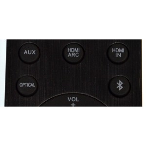 CONTROL REMOTO ORIGINAL ONN PARA SISTEMA DE BARRA DE SONIDO / NUMERO DE PARTE 100015717 / MDK-029 / 100008866 / 100027812 / 100004118 / 100023515 / FUNCIONA CON LOS MODELOS DE BARRA DE SONIDO ONN BLAST 5.1 Y  SISTEMAS SIMILARES DE 36 PULGADAS