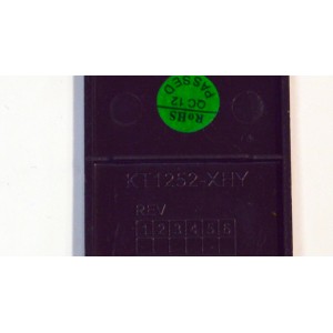 CONTROL REMOTO ORIGINAL PARA TV HITACHI / NUMERO DE PARTE KT1252 / KT1252-XHY / 9912170970 / RC43141 / RC43140 / 85125633 / MODELO LE50A / LE55A6R9A / LE43A509A / LE24K /LE32A519 / LE40K / LE32E6R9 / LE43A509 / LE49A509/ 55L6 / 65L6 / 32A1 / 39K3 / 42K3