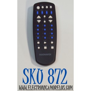CONTROL REMOTO UNIVERSAL MAGNAVOX PARA TV. VCR. CATV. AUX. /  CONTROLAR HASTA 4 TIPOS DIFERENTES DE DISPOSITIVOS INCLUYENDO TELEVISORES  / RECEPTORES DE SATELITE / NUMERO DE PARTE MC345 / ZL-7012