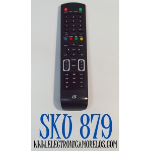 CONTROL REMOTO ORIGINAL GPX PARA TV/DVD / NUMERO DE PARTE KT1252 / KT1252-XLF / MODELO TE3219B / TDE3274WP / TDE3254BU / TE2382B / TE1982B / TD2420AB / TE1982 / TE3213B / TDE4255B