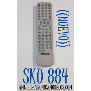 CONTROL REMOTO ORIGINAL NUEVO MEMOREX PARA REPRODUCTOR DVD / CUENTA CON FUNCIONES BASICAS DE TV / NUMERO DE PARTE VC532237 / 0094013916M / 076R0JT010 / RCNN83 / RM-242 / SE-R0213 / MODELO MVD2015 / MVD2016 / MVD2047 / MVD2037 / MVD2022/MVD2020 / MVD2042 