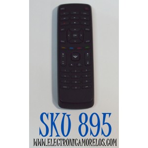 CONTROL REMOTO ORIGINAL VIZIO PERMITE CONTROLAR MULTIPLES DISPOSITIVOS COMO TELEVISORES / REPRODUCTORES DVD/BLU-RAY / DECODIFICADORES CABLE/SATELITE / SISTEMAS DE CINE EN CASA / NUMERO DE PARTE XRU110 / 0980-0306-0990