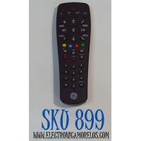 CONTROL REMOTO ORIGINAL GE PARA OPERAR HASTA 4 COMPONENTES DE AUDIO/VIDEO DIFERENTES COMO TELEVISORES / REPRODUCTORES DE BLU-RAY/DVD / RECEPTORES DE CABLE/SATELITE / NUMERO DE PARTE 24944 / 24944 CL3 / 1236A-P12025 / 34932 / 34457 / 25006