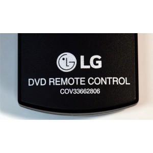 CONTROL REMOTO ORIGINAL PARA REPRODUCTOR DE DVD /  TV  LG / NUMERO DE PARTE COV33662806 / HG-D47-C8 / COV33062506 / COV31736202 / AKB65870202  / MODELO DP132 / DP132H / DVX640H / DP527H  / DP540H / DVX276 / DVX641KH / DVX690H