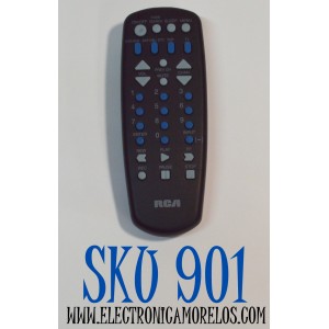 CONTROL REMOTO UNIVERSAL ORIGINAL RCA PARA CONTROLAR VARIOS DISPOSITIVOS INCLUYENDO TELEVISORES / REPRODUCTORES DE VCR / DVD / DECODIFICADORES CABLE / SATELITE / NUMERO DE PARTE RCU404N / RCU403 / RCU403N / RCU403SPR / RCU403A / R3150 / 2938CX