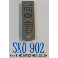 CONTROL REMOTO ORIGINAL PARA TV/DVD VENTURER / AUDIOVOX /FUNCIONA CON SISTEMAS DE CINE EN CASA/ COMPATIBLE CON VARIAS MARCAS Y MODELOS / NUMERO DE PARTE HTS-1000 /MODELO STS-20S / STS-82 / STS91 / STS75E /ST776B /STS1188 / STS-35M / STB776G1 / PVS1260SNV