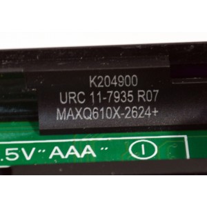 CONTROL REMOTO ORIGINAL ONE FOR ALL STREAMER PARA CONTROLAR HASTA 3 DISPOSITIVOS INCLUYENDO CAJAS DE STREAMING / TELEVISORES / BARRAS DE SONIDO / NUMERO DE PARTE K2404900 / URC 11-7935 R07 / MAXQ610X-2624 / P18003-01 / URC7935-WM / URC7935 / URC7945