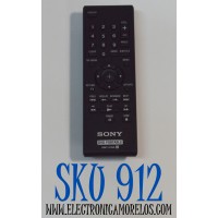CONTROL REMOTO ORIGINAL PARA REPRODUCTORES DE DVD PORTATILES SONY / NUMERO DE PARTE RMT-D195 / Y 1048 130607 / 1-487-884-11 / MODELO DVP-FX750 / DVP-FX94 / DVP-FX950 / DVP-FX96 / DVP-FX970 / DVP-FX980