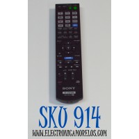 CONTROL REMOTO ORIGINAL SONY PARA SISTEMA DE CINE EN CASA / RECEPTORES DE A/V / NUMERO DE PARTE RM-AAU170 / RM-88E / MODELO STR-DN840 / STR-DN940 / STR-DH740 / STR-DH540 / STR-DH550