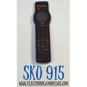 CONTROL REMOTO ORIGINAL PANASONIC PARA TV/VCR/CABLE / NUMERO DE PARTE EUR501220 / UR50EC1098 / EUR501200 / MODELO CT-27SF21 / CT-31S61