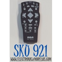 CONTROL REMOTO ORIGINAL RCA PARA SISTEMA DE AUDIO/MINICOMPONENTE CON FUNCIONES DE CD / SINTONIZADOR AM/FM / TAPE / ENTRADA DE AUXILIAR / NUMERO DE PARTE RS 2651 / RS2650 / RS3532 / RS3531 / RS2653 /RS2663/RS2620 /RS2635/RS2635B /RS2640B /RS2614 / RS2650B