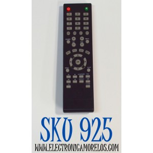 CONTROL REMOTO ORIGINAL PARA FUNCIONAR CON DIFERENTES DISPOSITIVOS / COMPATIBLE CON VARIAS MARCAS DE TELEVISORES / NUMERO DE PARTE LJ-22 / AR1618 / AR2418