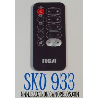 CONTROL REMOTO ORIGINAL DE BARRA DE SONIDO PARA SISTEMAS DE CINE EN CASA RCA / NUMERO DE PARTE RT151 / MODELO RTS635 / RTS735E / RT151 / RT1511