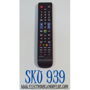 CONTROL REMOTO PARA TV SAMSUNG / NUMERO DE PARTE AA59-00582A / BN63-09302X035 / AA59-00580A / AA59-00637A / BN59-00857A /BN59-01178B /BN59-01178K /BN59-01199F /BN59-01198N /BN59-01198Q / MODELO UE32H5500 / UA60H6300AW /UE40H5570 /UE32EH5300 / UN55H6103AF