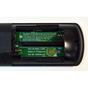 CONTROL REMOTO ORIGINAL SPECTRUM / NUMERO DE PARTE SR-002-R / URC1160 / MG3-R31160B / SR-002-C / SR-002-U / COMPATIBLE CON DECODIFICADORES DE CABLE TIME WARNER / BRIGHTHOUSE / CHARTER / SE PUEDE PROGRAMAR PARA FUNCIONES BASICAS DE TV / BARRAS DE SONIDO