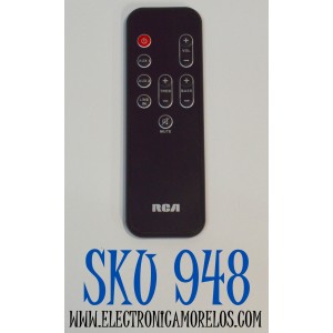 CONTROL REMOTO ORIGINAL RCA PARA SISTEMA DE BARRA DE SONIDO / SISTEMA DE CINE EN CASA /  NUMERO DE PARTE RTS635 / RTS735 / RTS735E / RCP01051