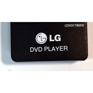 CONTROL REMOTO ORIGINAL PARA REPRODUCTOR DE DVD LG / NUMERO DE PARTE COV31736202 / HG-LG1-D2 / MODELO DP132 / DP132NU / DP132H / DP132-H / DP122 / DP123 / DV356 / DV497H / DV697H / COMPATIBLE CON VARIOS MODELOS DE REPRODUCTORES DVD LG