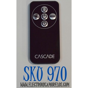 CONTROL REMOTO ORIGINAL PARA UN VENTILADOR DE TORRE CASCADE / NUMERO DE PARTE M02999900152 / MK-TF0001 / COMPATIBLE CON EL VENTILADOR DE TORRE SUNTER DE 40 PULGADAS 