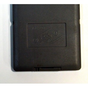 CONTROL REMOTO PARA REPRODUCTORES DE DVD PORTATILES POLAROID / NUMERO DE PARTE RC-42H / KTC-222 / RC-42 / RC-42A / RC42C / MODELO PDV-1002A / PDV-1042M / PDV-0700 / PDM0723 / MGX0550 / PDV0722