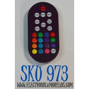 CONTROL REMOTO PARA USARSE CON LAS LUCES DE CAFE Y  LUCES DE PAISAJE ENBRIGHTEN SEASONS / PERMITE SELESCCIONAR COLORES SOLIDOS INDIVIDUALES / NUMERO DE PARTE RGB24 / RGB12 / RGB18 / RGB2T / Q0BRGBXYZA / 39112 / 37790/ 37791/ 41012 / 41015 / 41014 / 41366
