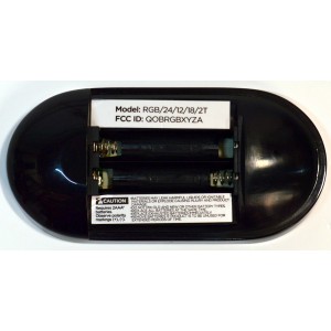 CONTROL REMOTO PARA USARSE CON LAS LUCES DE CAFE Y  LUCES DE PAISAJE ENBRIGHTEN SEASONS / PERMITE SELESCCIONAR COLORES SOLIDOS INDIVIDUALES / NUMERO DE PARTE RGB24 / RGB12 / RGB18 / RGB2T / Q0BRGBXYZA / 39112 / 37790/ 37791/ 41012 / 41015 / 41014 / 41366