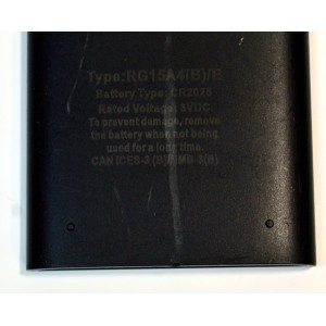 CONTROL REMOTO PARA AIRE ACONDICIONADO ARCTIC KING / NUMERO DE PARTE RG15A4 / RG15A4 B/E / RG15B1/E / RG15A1/E / 17317000A00598 / 17317000A52528 / RG15A2/E / MODELO AKW12CR81B / AKW08CR81B / AKW06CR81B / AKW10CR81B / AKW10CR61 / WWK05CR01N / WWK06CR91N