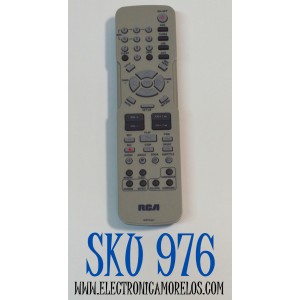 CONTROL REMOTO ORIGINAL RCA PARA SISTEMAS DE CINE EN CASA / REPRODUCTORES DE DVD / NUMERO DE PARTE RCR192AA1 / RCR192AB1 / MODELO RTD206 / RTD207 / RTD209 / RTD217 / RTD258 / RT2760 / RT2770 / RT2870 / RT2870A / RT2906 / RT2910 / RTD315W / RTD316W