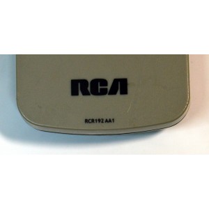 CONTROL REMOTO ORIGINAL RCA PARA SISTEMAS DE CINE EN CASA / REPRODUCTORES DE DVD / NUMERO DE PARTE RCR192AA1 / RCR192AB1 / MODELO RTD206 / RTD207 / RTD209 / RTD217 / RTD258 / RT2760 / RT2770 / RT2870 / RT2870A / RT2906 / RT2910 / RTD315W / RTD316W