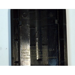 CONTROL REMOTO ORIGINAL GE /NUMERO DE PARTE SRC-4516 /33712 6177 CL5 / 33712 6177 CL6/6177 33712-CL4 /PUEDE CONTROLAR HASTA 6 DISPOSITIVOS DE DIFERENTES MARCAS INCLUYENDO TELEVISORES/ REPRODUCTORES B-RAY/DVD /RECEPTORES DE CABLE Y AUDIO