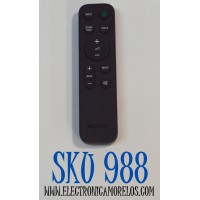 CONTROL REMOTO ORIGINAL SONY PARA BARRAS DE SONIDO / NUMERO DE PARTE RMT-AH513U / 21CH1C / NUMERO DE PARTE RMT-AH513U / 21CH1C / MODELO HT-S400 / HT-SC40 / HT-S2000 / HT-A8000 / SA-S400 / HT-SD40