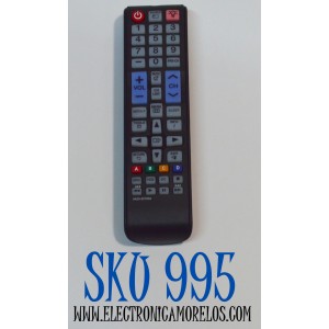 CONTROL REMOTO PARA TV SAMSUNG/ NUMERO DE PARTE AA59-00785A / MODELO UNH4000AF / PNF4500 / ES COMPATIBLE CON UNA VARIEDAD SE MODELOS DE TELEVISORES SAMSUNG COMO LA SERIE H4000 / F4500
