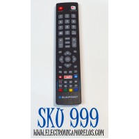 CONTROL REMOTO ORIGINAL PARA SAMRT TV BLAUPUNKT / NUMERO DE PARTE RMC/0001 / BLF/RMC/0008 / DH-2098 / DH2010309352 / BLFMC0008 / BLF/RMC/0010 / POF/RMC/001 / MODELO 32/138M-GB-11B4-EGPX-UK / BLA-32/138Q-GB-11B4-EGPF-UK / 40/138Q-GB-11B4-FEGPF-UK