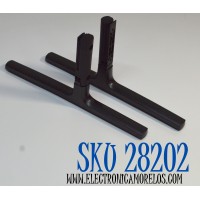 KIT DE BASES ORIGINAL PARA TV SAMSUNG 2 PIEZAS / NUMERO DE PARTE BN63-18024A / BN96-49127A / BN96-49131A / BN63-18030X001 / MODELO UN75RU8000FXZA / UN75RU8000FXZC