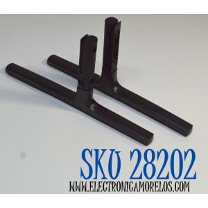 KIT DE BASES ORIGINAL PARA TV SAMSUNG 2 PIEZAS / NUMERO DE PARTE BN63-18024A / BN96-49127A / BN96-49131A / BN63-18030X001 / MODELO UN75RU8000FXZA / UN75RU8000FXZC