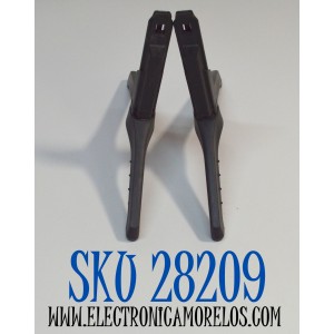 KIT DE BASES ORIGINAL PARA TV SAMSUNG 2 PIEZAS / NUMERO DE PARTE BN63-18877A / BN63-18871A / BN63-18877X009 / BN63-18871X014 / BN96-50856A / BN96-50856C / BN96-50859A / MODELOS UN55TU700DFXZA / UN58TU700DFXZA / UN50TU700DFXZA / LH50BETHLGFXGO / LH55BETH