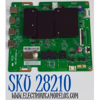 MAIN ORIGINAL PARA TV VIZIO 4K UHD HDR SMARTCAST / NUMERO DE PARTE 21201-04297 / MB-MT5586-A / 4700024579 / PANEL BOEI650WQ1 / DISPLAY HV650QUB-F72 REV.1.0 / MODELO V4K65M-0804 / V4K65M-0804 LBVFT5HA