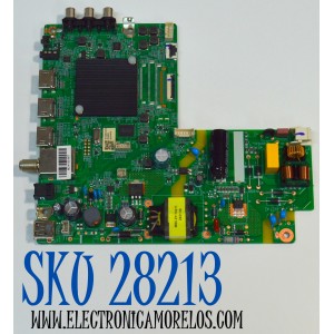MAIN FUENTE COMBO ORIGINAL PARA TV ONN ROKU HD / NUMERO DE PARTE 515CT9501M13 / AMT9501-ZC01-01 / M13/4269-04739 / 2010144722 / M24185-MT / DISPLAY ST3151A07-9 V2.1 / MODELO 100012589 32"