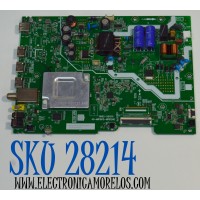 MAIN FUENTE COMBO ORIGINAL PARA TV TCL FULL HD ROKU TV / NUMERO DE PARTE 30800-001169 / 11602-501011 / 40-MR16K5-MPB2HG / MR16K5 / 30800-001162 / V8-MR16K01-LF / PANEL LVF430NDEL / DISPLAY PT430CT05-1 VER.10 / MODELO 43S310R