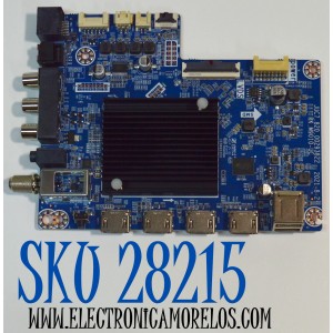 MAIN ORIGINAL PARA TV ONN ROKU 4K UHD HDR / NUMERO DE PARTE JUC7.820.00293822 / RK.M9010-UC / 18134210034 / 2E08922C0 / 950131433N / PANEL C550Y20-G5 / DISPLAY HV550QUB-F70 / MODELO 100012586 55"