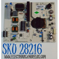 FUENTE DE PODER ORIGINAL PARA TV ONN / NUMERO DE PARTE CH1160D-1MF / CH1160D-1MF 600B P / CH1160D-1MF 600E S / PANEL C550Y20-G5 / DISPLAY HV550QUB-F70 / MODELO 100012586 55"