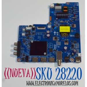 MAIN FUENTE COMBO ORIGINAL NUEVA PARA TV JVC HD ROKU TV / NUMERO DE PARTE MB-M9011-P-CL-0001 / MBA-RKM9011-FC-A0005-03 / 950105114 / 18134210034 / 2E08815A0 / PANEL C320Y20-G5 / MODELO SI32R