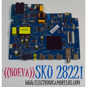 MAIN FUENTE COMBO ORIGINAL NUEVA PARA TV WESTINGHOUSE / PHILIPS / FULL HD ROKU TV / NUMERO DE PARTE 02-3MT816A42-J01T / CV816-N42 / 7.D816N4212000.3B3 / V8-MR16K01-LF1V1516 / MODELO WR43EX2300 / 43PFL4775/F7 / 43PFL4775/F7A CC2