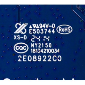 MAIN ORIGINAL NUEVA PARA TV DAEWOO 4K UHD HDR ROKU TV / NUMERO DE PARTE JUC7.820.00293822 / RK.M9010-UC / MBA-RKM9010-UC-B0002 / 18134210034 / 2E08922C0 / MODELO DAW70UR