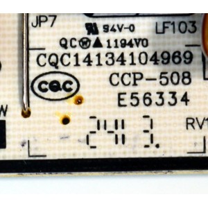 FUENTE DE PODER ORIGINAL NUEVA PARA TV JVC / NUMERO DE PARTE 81-PBE055-H4C83AP / SHG6004C-101H / DLBB513 / SHG6004C83-101HA / CQC14134104969 / MODELO SI58URF