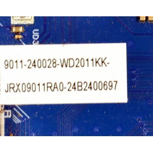 MAIN ORIGINAL PARA TV JVC 4K UHD HDR ROKU TV / NUMERO DE PARTE 9011-240028-WD2011KK / CVR964_QH / 7.TR964QH11000.0B2 / JRX09011RA0 / 24B2400697 / MODELO SI75URF