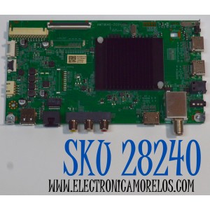 MAIN ORIGINAL PARA TV ONN 4K UHD HDR ROKU TV / NUMERO DE PARTE 515CT9640M10 / AMT9640-ZC01-01 / M10/6289-01102 / 2130006453 / M24112-MT / PANEL V430DJ1-Q01 D2 / DISPLAY V430DJ1-Q01 REV.D2 / MODELO 100012584 43"