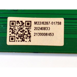 T-CON ORIGINAL PARA TV ONN / NUMERO DE PARTE 513C50C0M22 / TV50C0-ZC26-01(B) / 303C50C0232 / M22/6287-01758 / 2130006453 / E022M726-A2 / PANEL V430DJ1-Q01 D2 / DISPLAY V430DJ1-Q01 REV.D2 / MODELO 100012584 43"